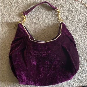 Velvet purse